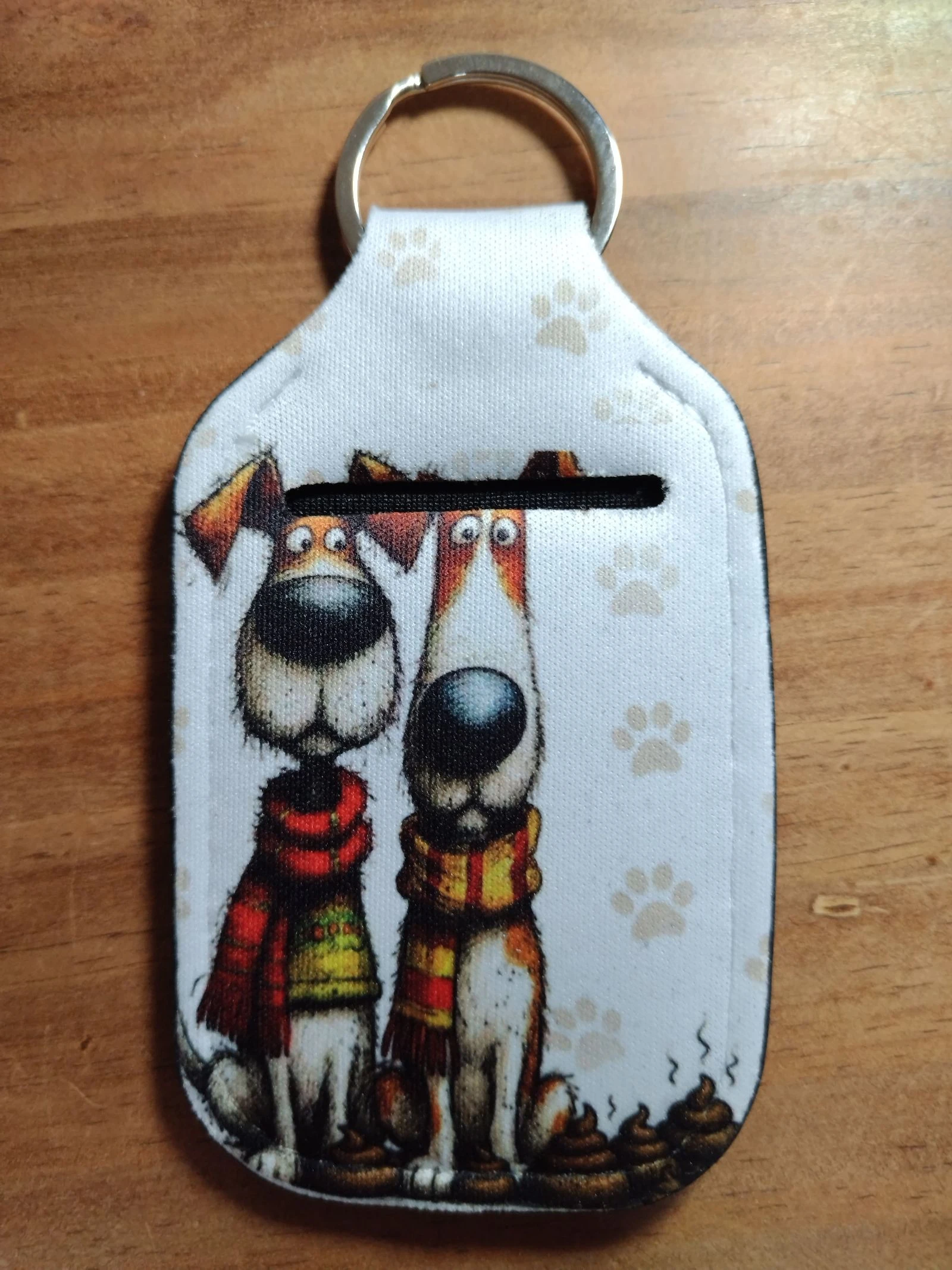 Chaveiro Porta bolsas para cães - Desenho de cães - Bolsas não incluídas. – photo 3